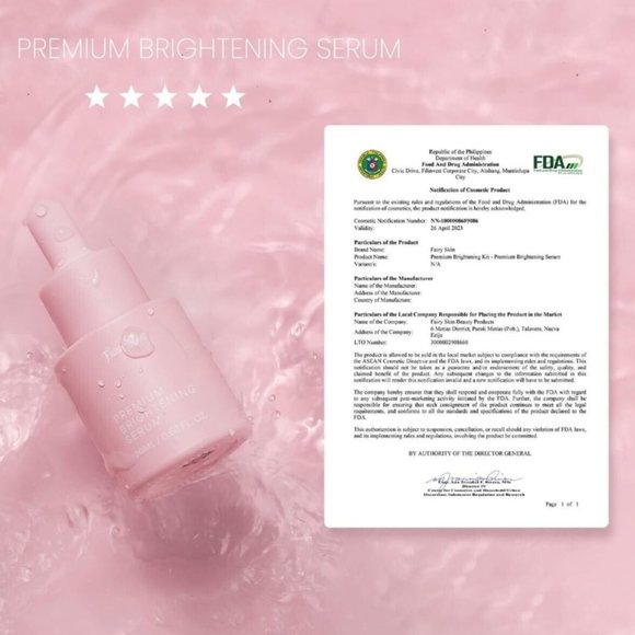 100% Authentic Fairy Skin Premium Brightening Glowing Kit. New Packaging (2SETS) - Picture 4 of 6